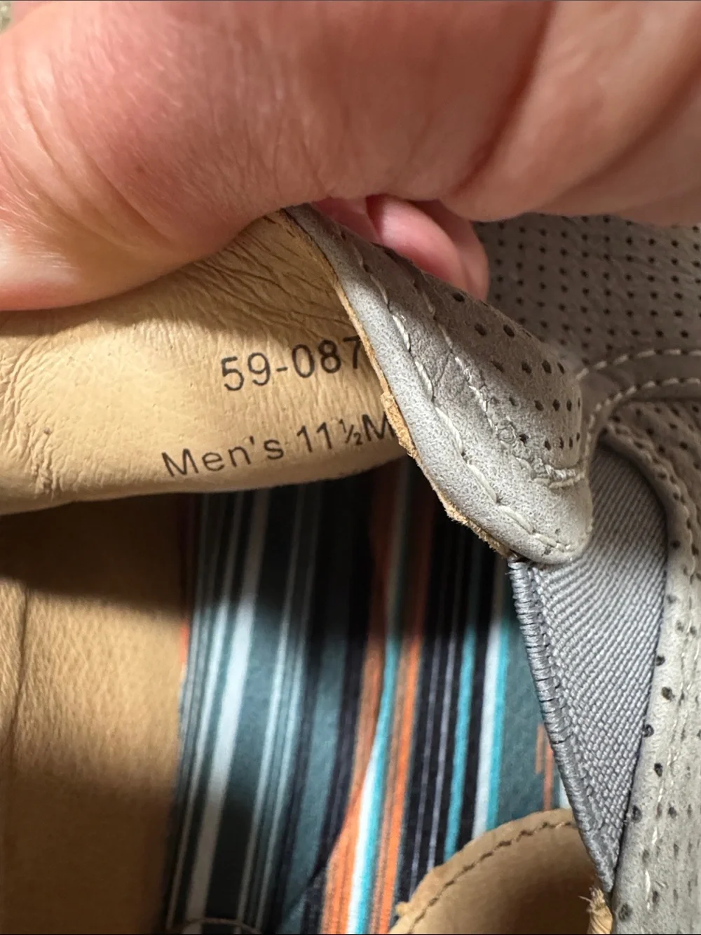 Johnston and Murphy Gray Shoes